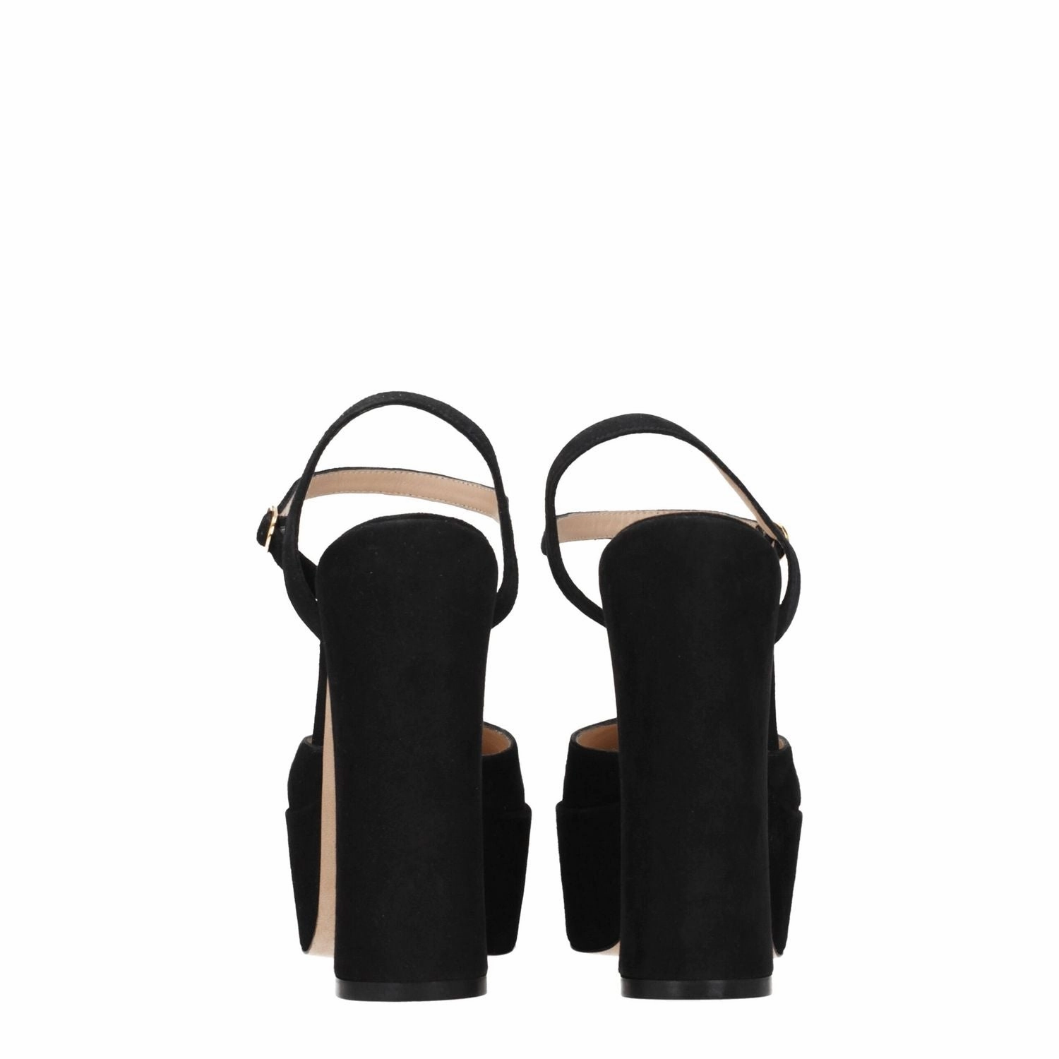 Fisherman Sandals Jelly Sandals 90s Stuart Weitzman Black Leather Platform Sandals