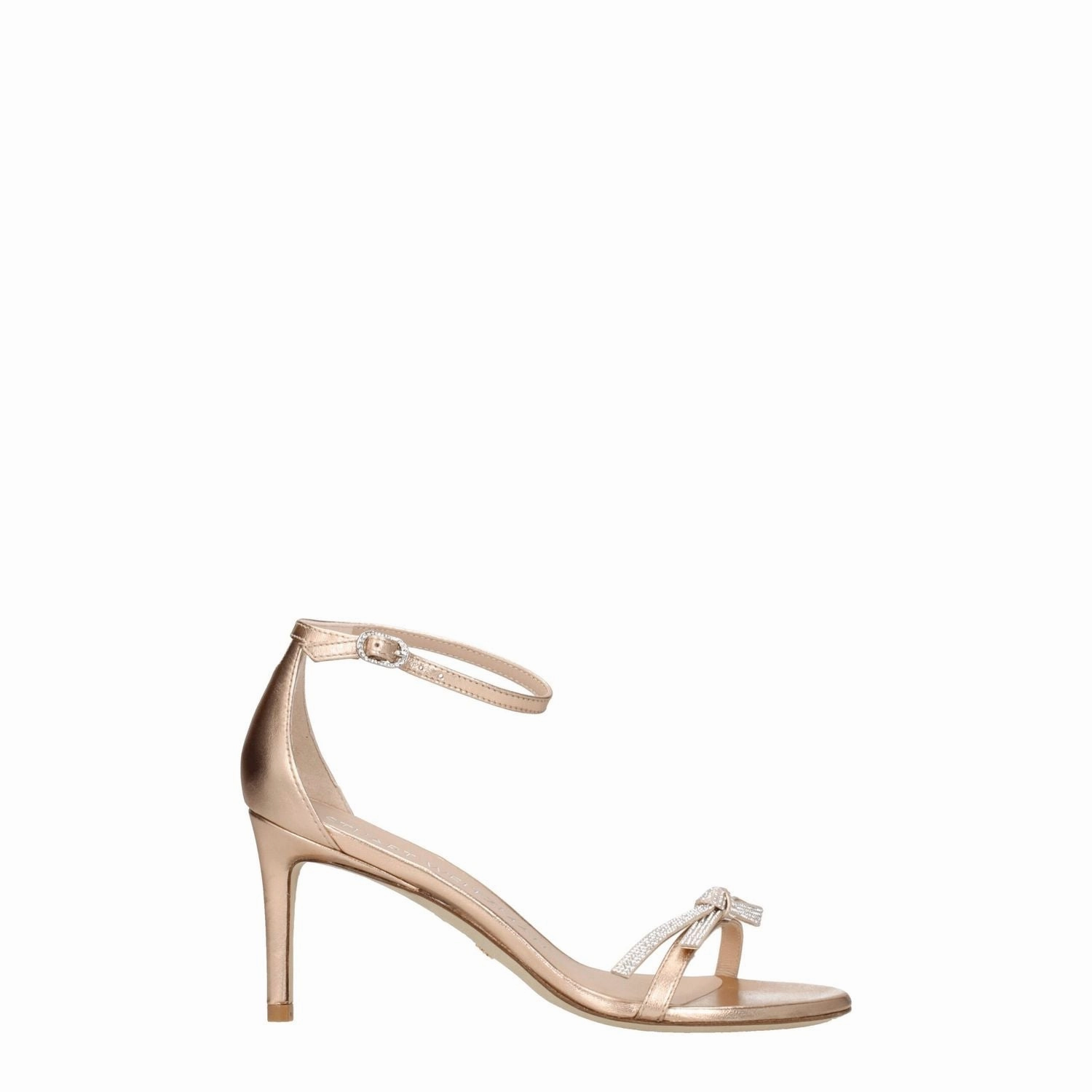 Stuart Weitzman Pink Leather Stiletto Heel Sandals Types Of Sandals