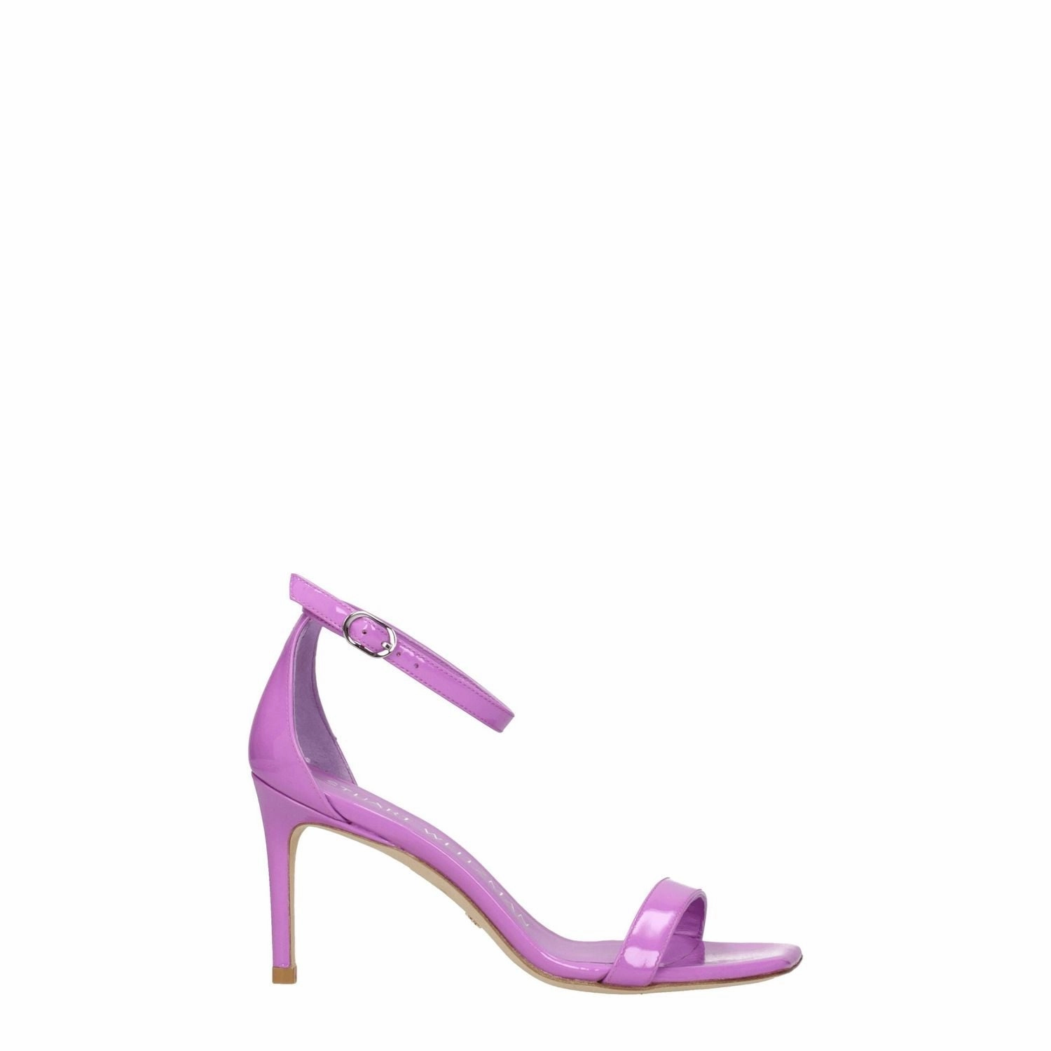 Stuart Weitzman Purple Leather Stiletto Heel Sandals Sandals Christian Dior