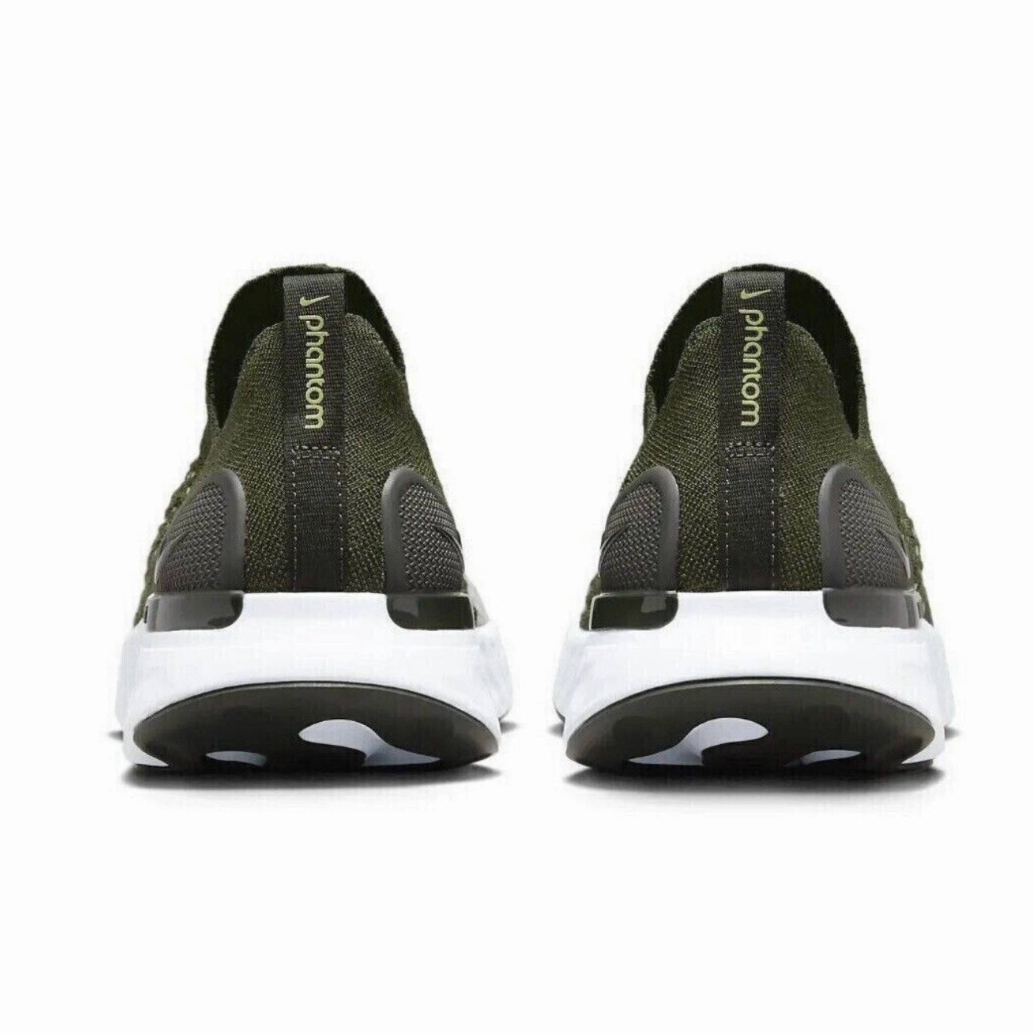 Asics Running Shoes For Plantar Fasciitis Nike React Phantom Run Flyknit 2 Rough Green Sequoia Enamel Green Yellow Strike