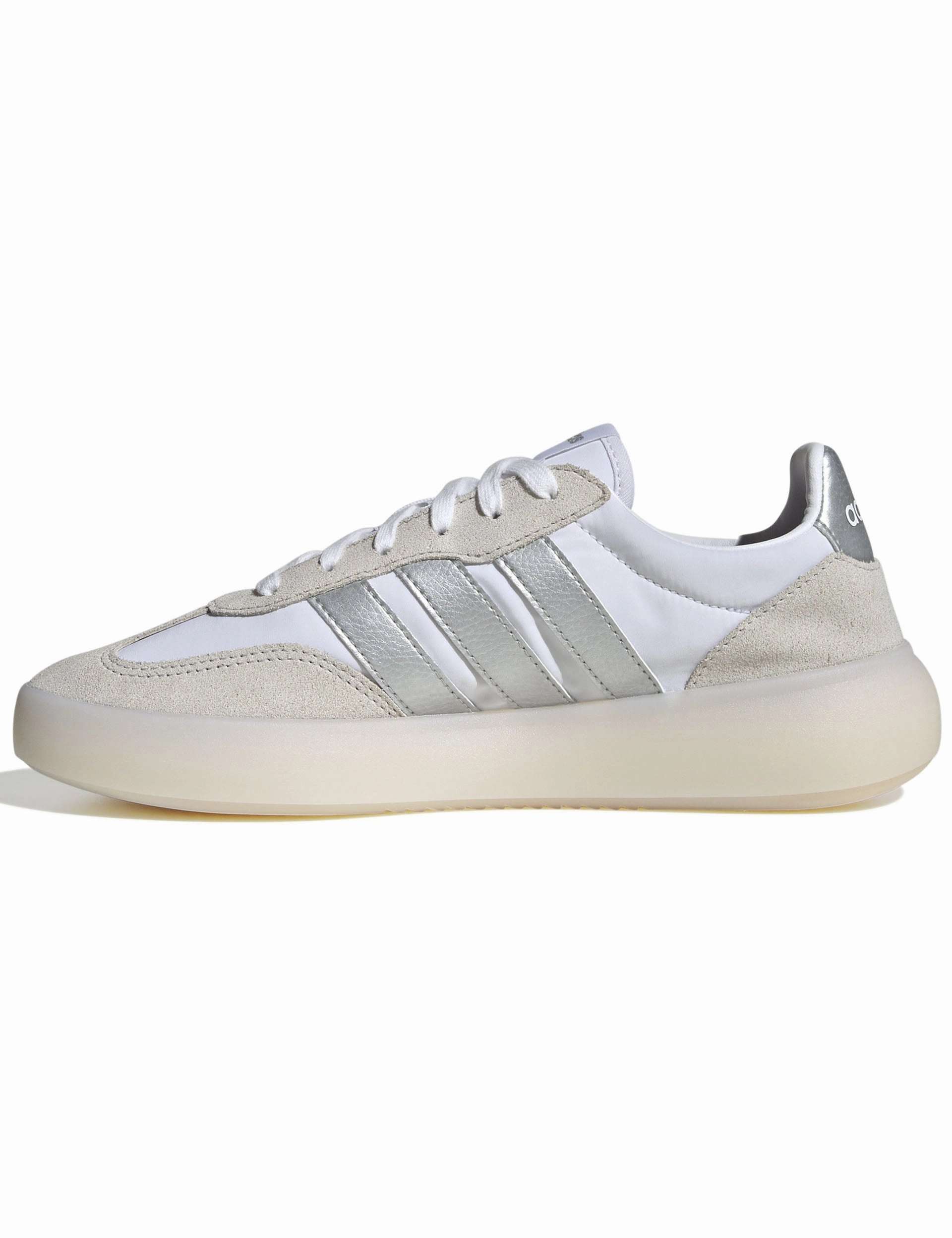Barreda Decode Shoes - Cloud White/Matte Silver/Grey One Adidas Adipower Vector Mid Cricket Shoes