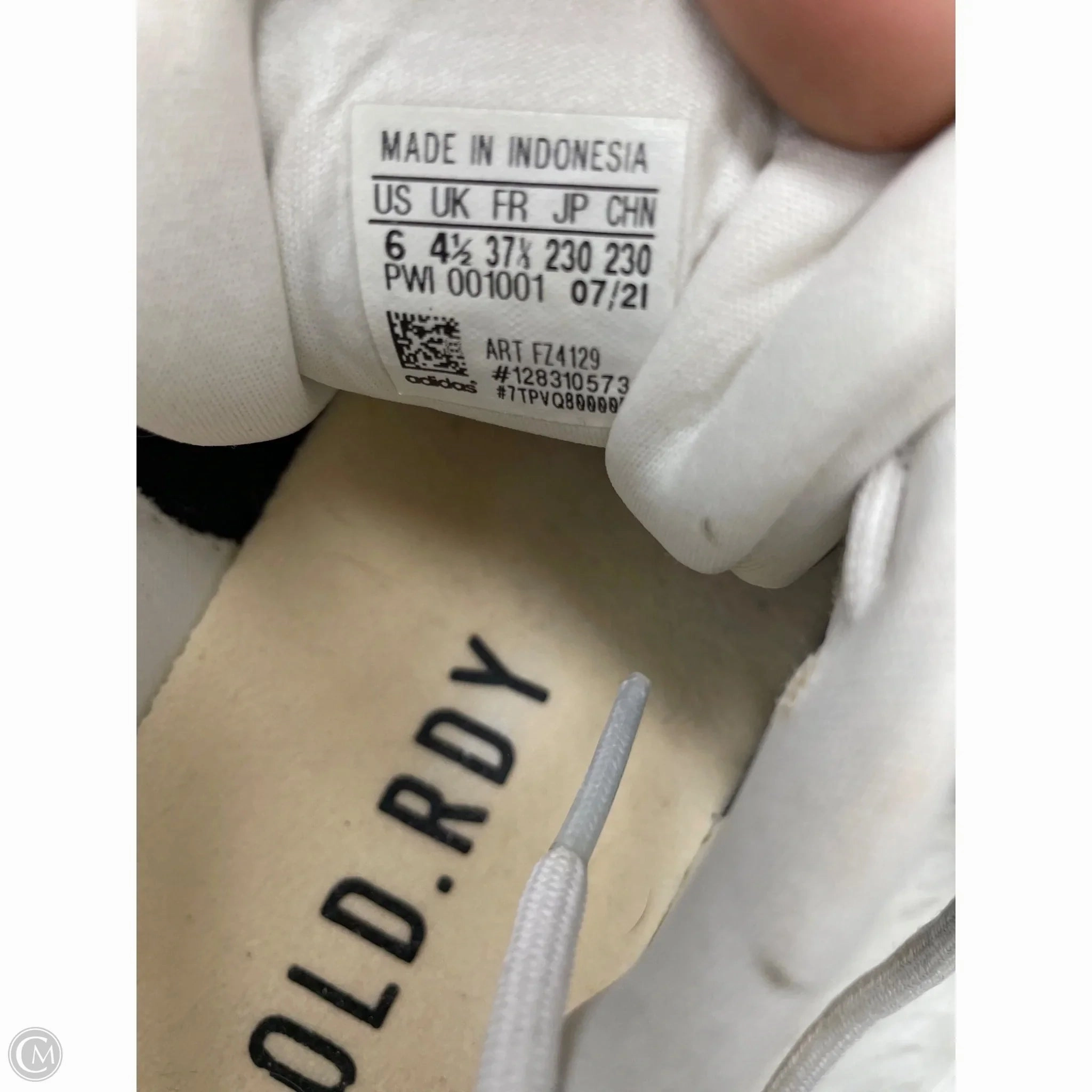 Adidas Padel Sport Shoes Shoes Athletic By Adidas In Grey & White, Size: 6