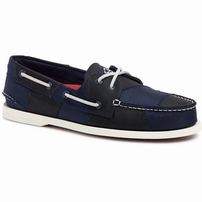 Sperry Men's A/O 2-Eye Sailcloth Boat Shoes Celebrities In Loafers