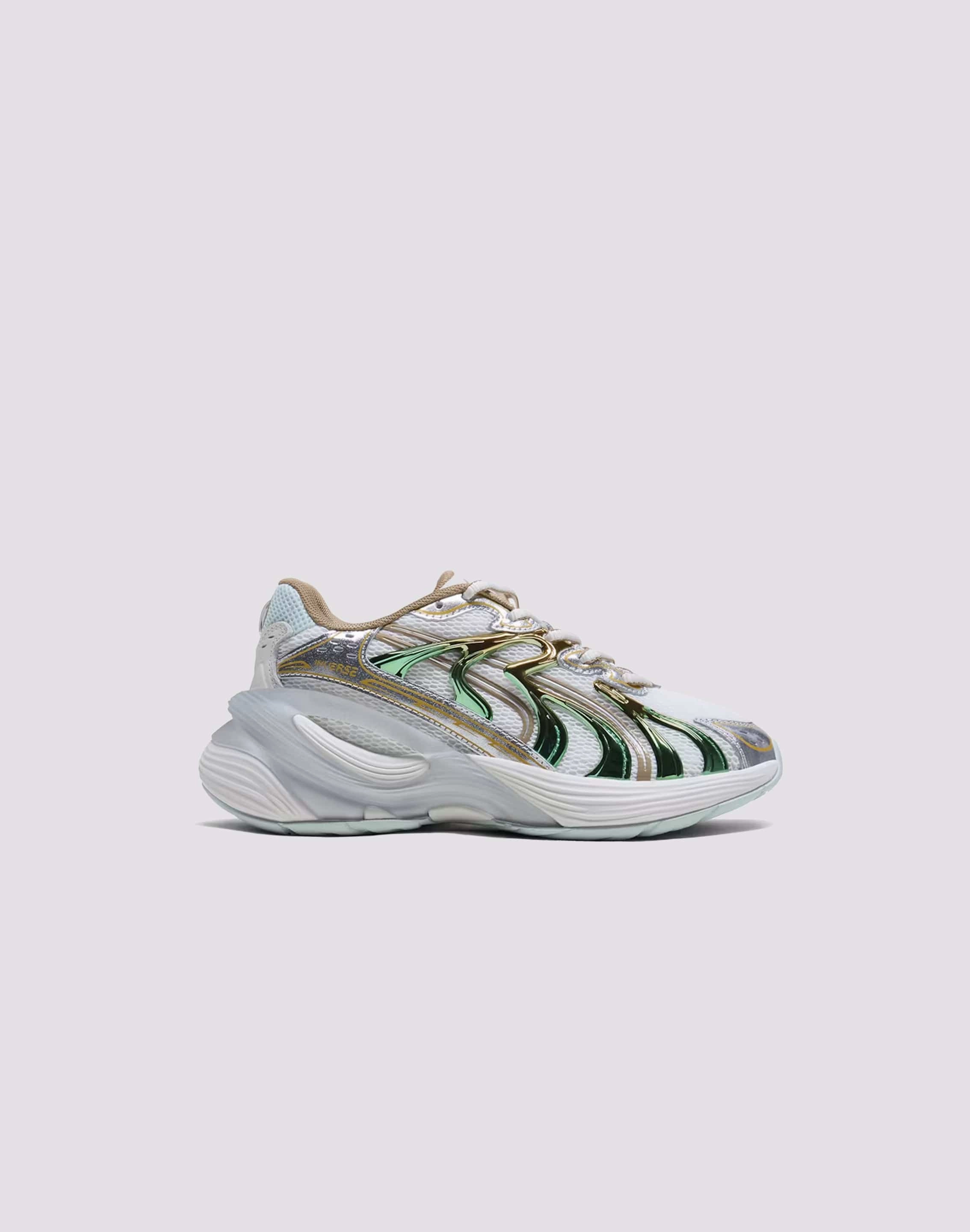 Puma Inverse Shine Grade-School Asics Gel Peake 5 Cricket Shoes