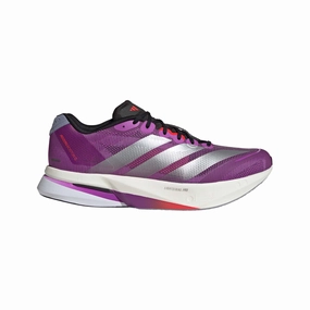 Adidas Supernova Running Shoes adidas | Men's Adizero Boston 13 Running Shoes - Purple Burst/Silver Met./Lucid Red