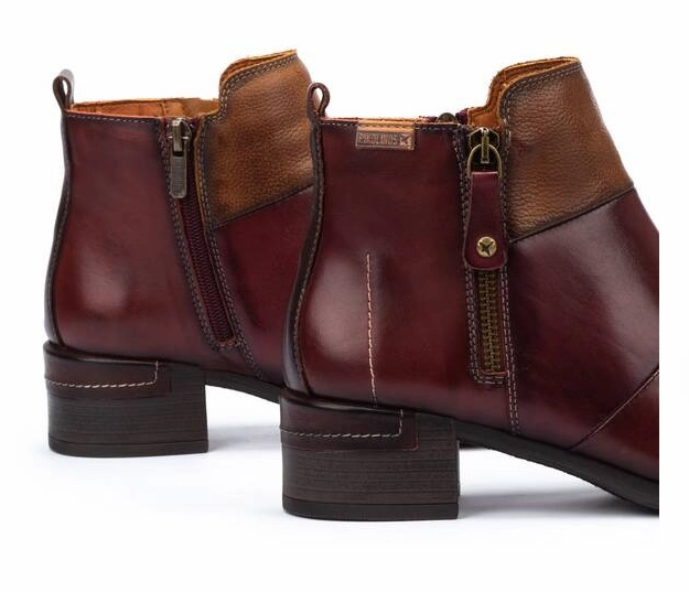 Casual Shoes For Fall 2024 Pikolinos Malaga Ankle Boots with Zipper Women's