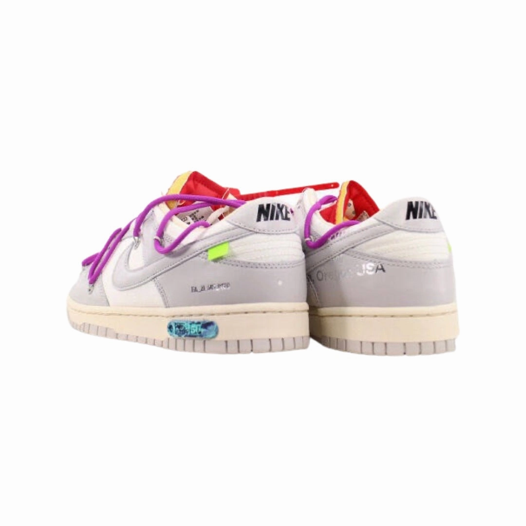 Asics Wrestling Shoes For Boxing Off-White x Nike Dunk Low "Lot 45 of 50" Sail Neutral Grey Light Bone