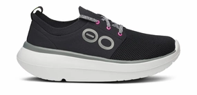 Oofos | OOmy Stride | Women's | White/Black Running Shoes Good Support