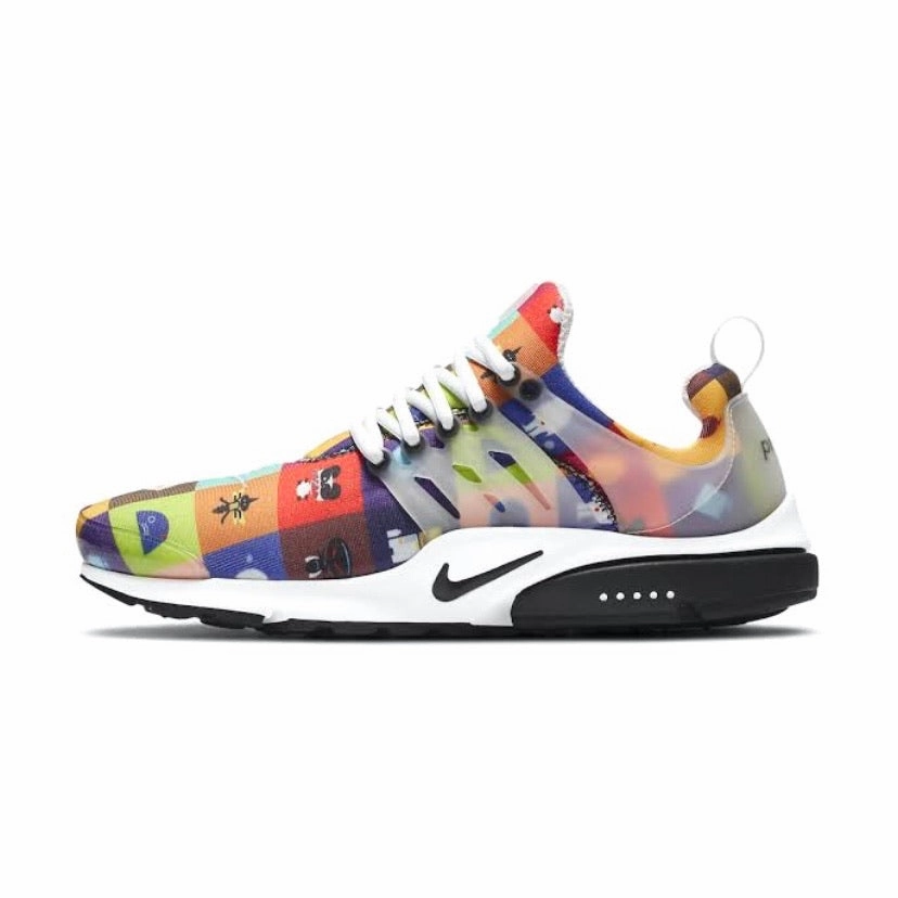 Asics Shoes Spain Air Presto Origins Multi Colour Black White