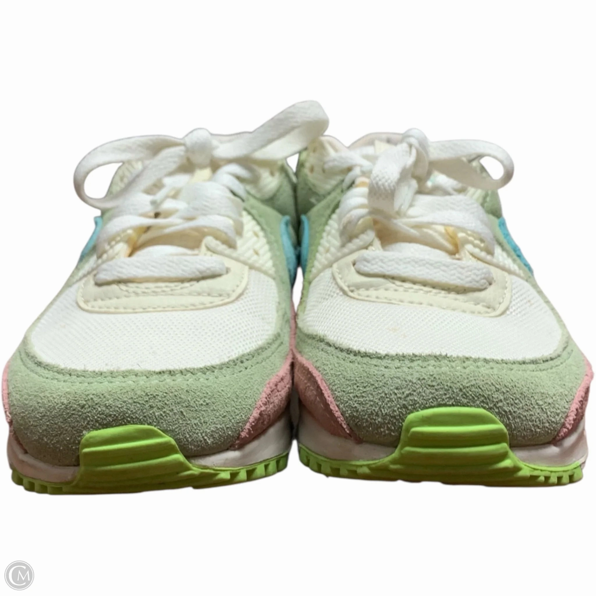 Shoes Sneakers By Nike In Green & White, Size: 7 Asics Gel Nimbus 21 Running Shoe