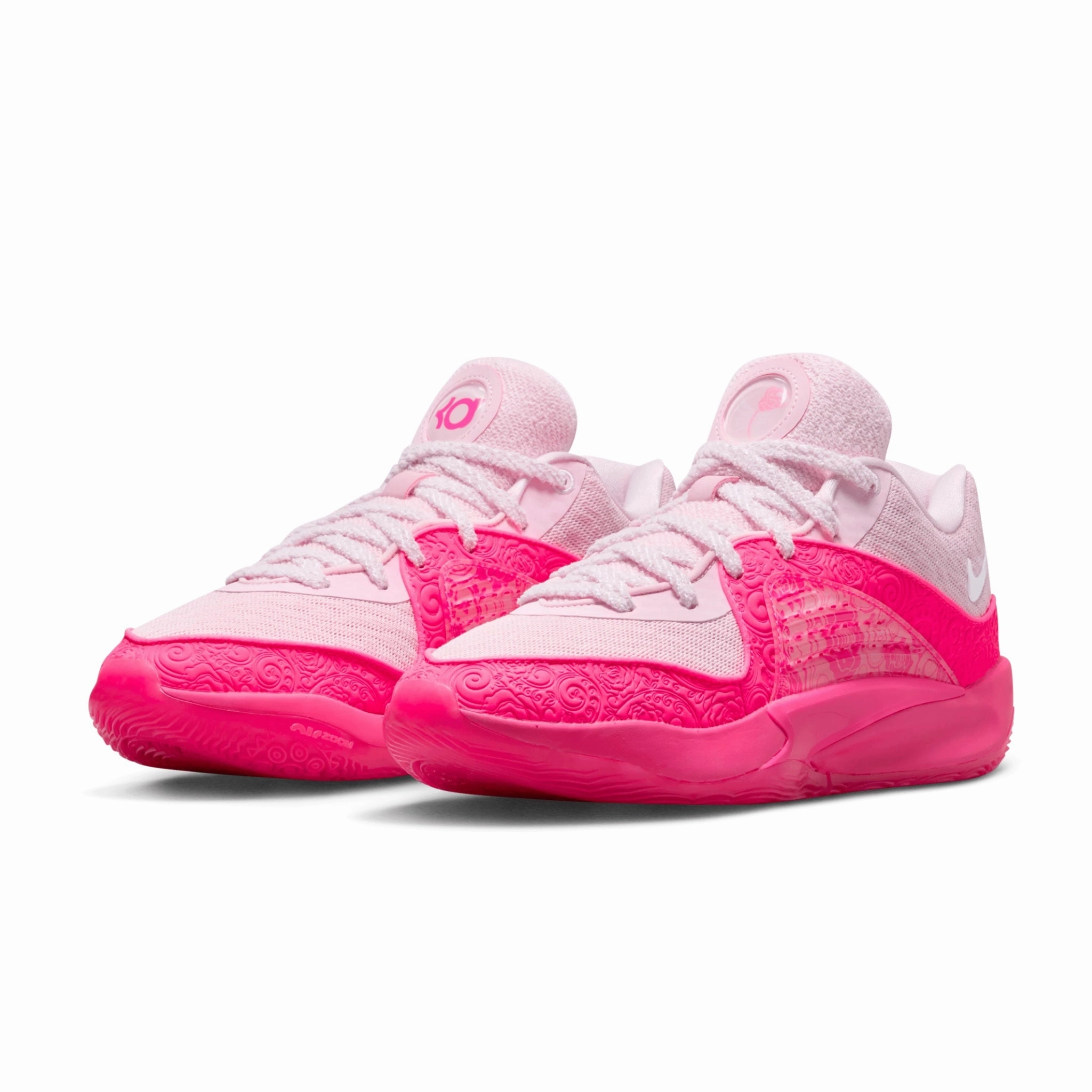 Running Shoes For Supination Asics Nike KD 16 NRG Aunt Pearl Pink Foam White Fierce Pink Hyper Pink