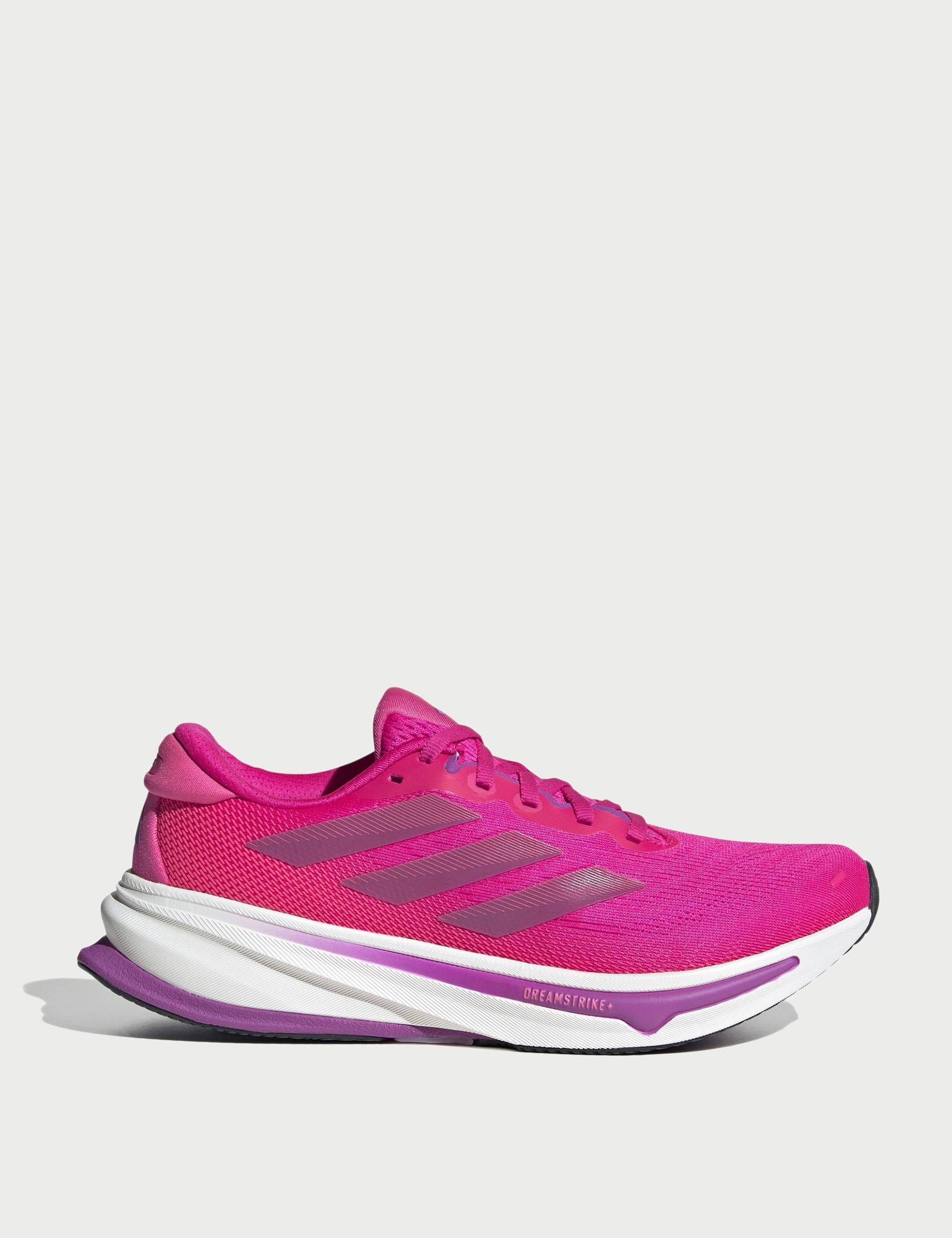 Adidas Tubular Running Shoes Supernova Rise 2 Running Shoes - Shock Pink/Purple Burst/Lucid Pink