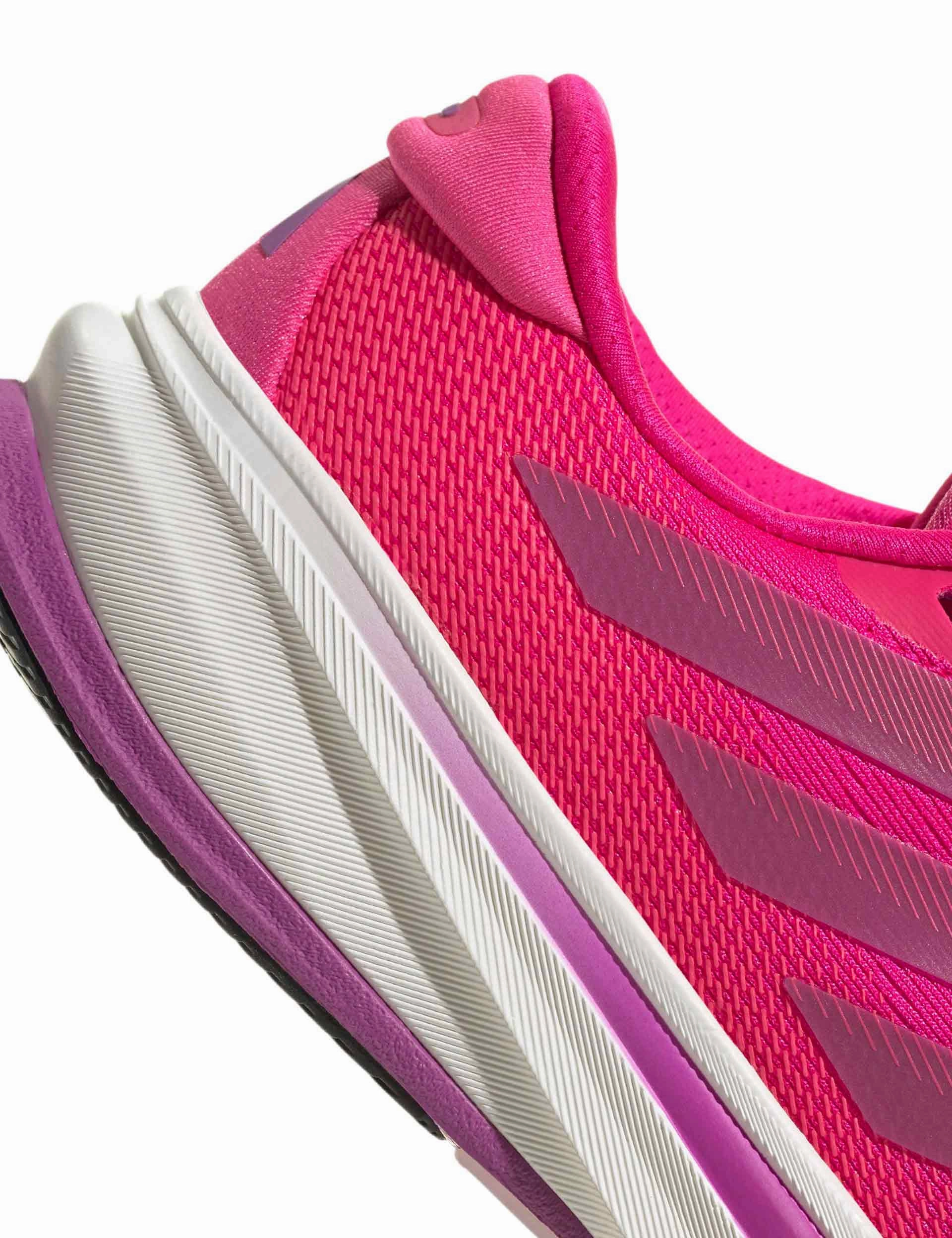 Adidas Court Shoes Supernova Rise 2 Running Shoes - Shock Pink/Purple Burst/Lucid Pink