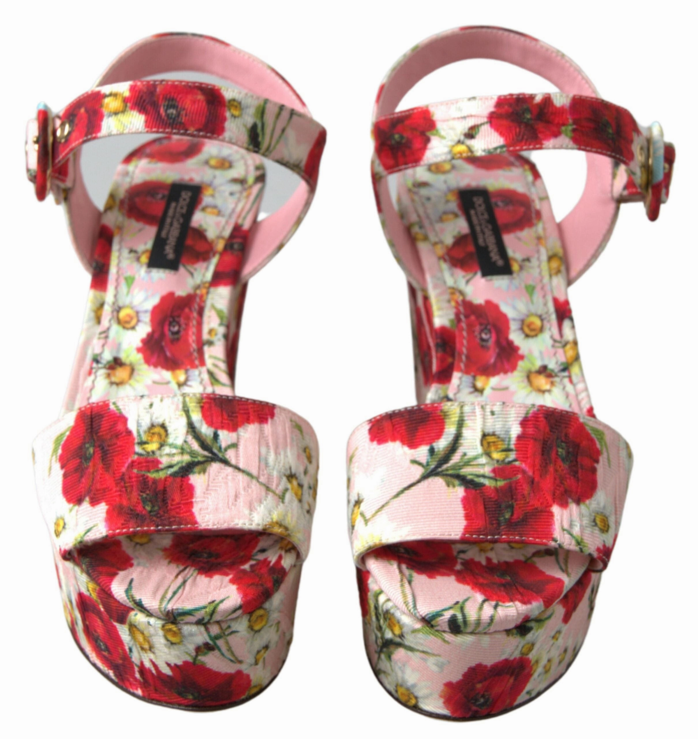 Sandals Jamaica Resorts Multicolor floral print Wedges Floral Ankle Strap Sandals