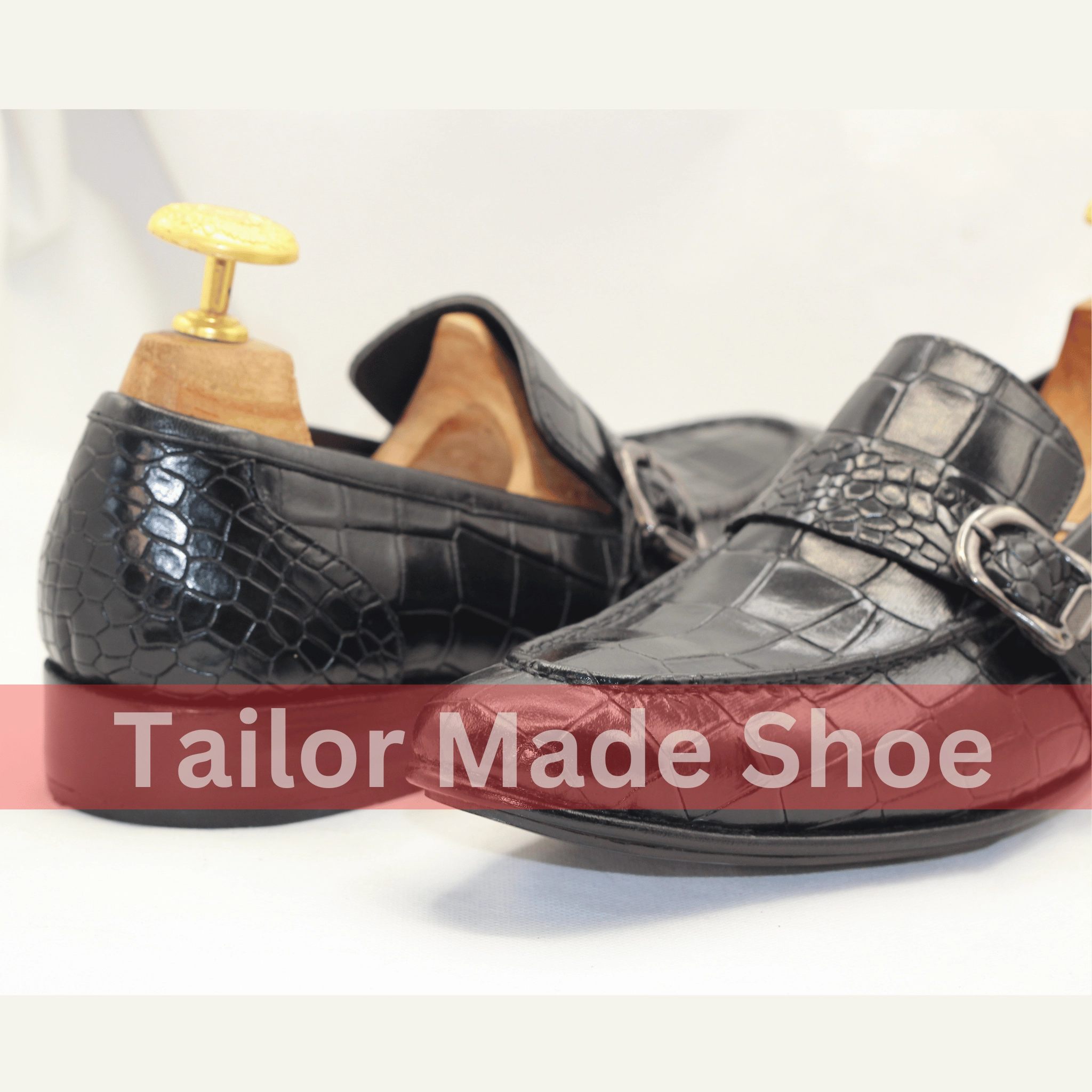 Velasca Milano Loafers Men's Black Crocodile-Embossed Leather Loafers  Luxury Design Men's Luxury Slip-On Black Loafers  Classic Crocodile Pattern