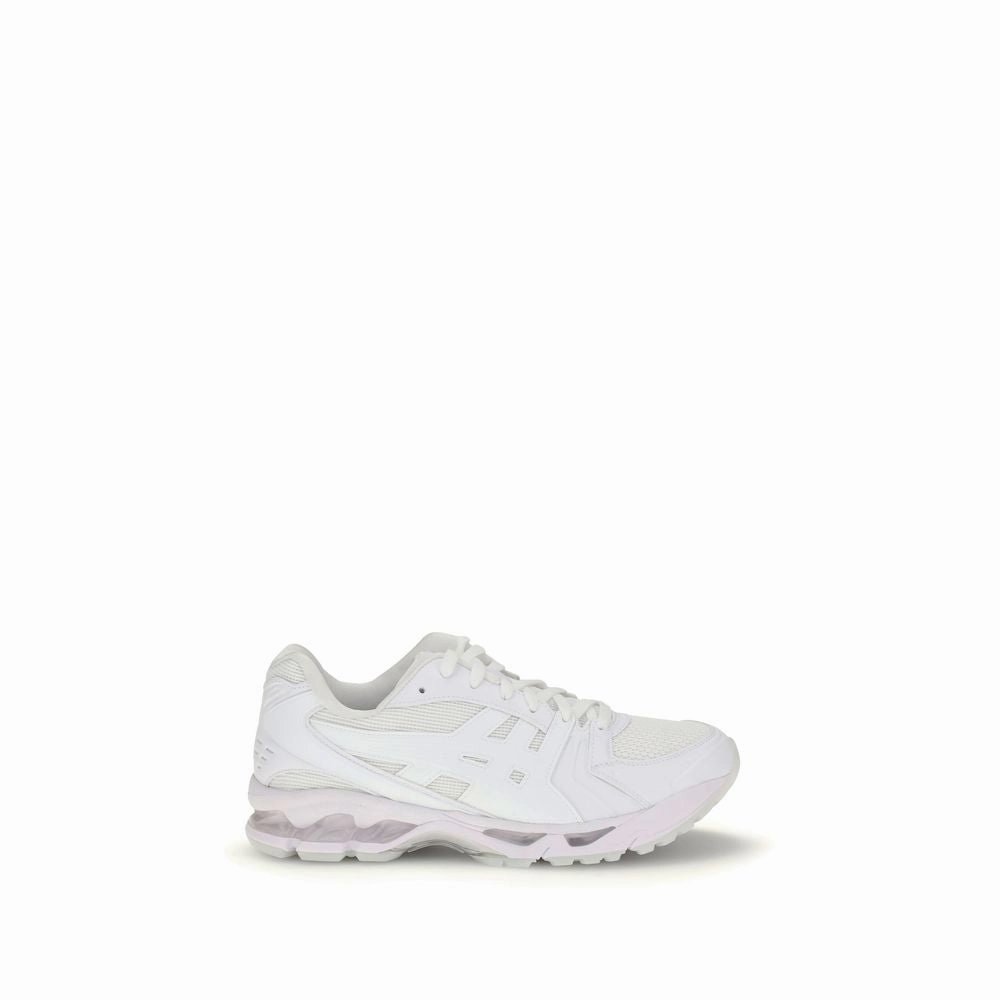 Comme Des Garons White Polyamide Athletic Sneakers Asics Metrolyte Walking Shoes