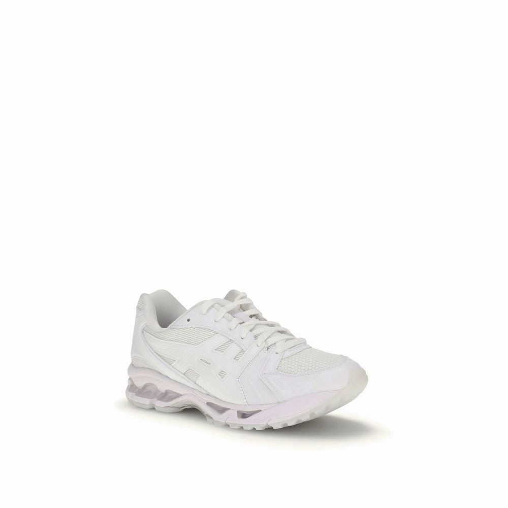 Comme Des Garons White Polyamide Athletic Sneakers Asics Chart Shoes