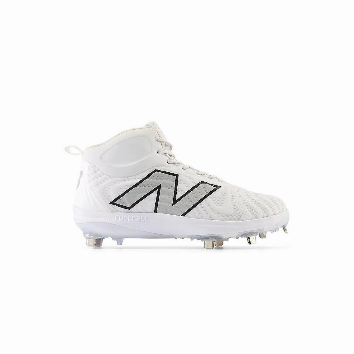 New Balance 1906r Cordura Black New Balance Men's FuelCell 4040 V7 Mid-Metal Baseball Cleats - White / Rain Cloud - M4040TW7