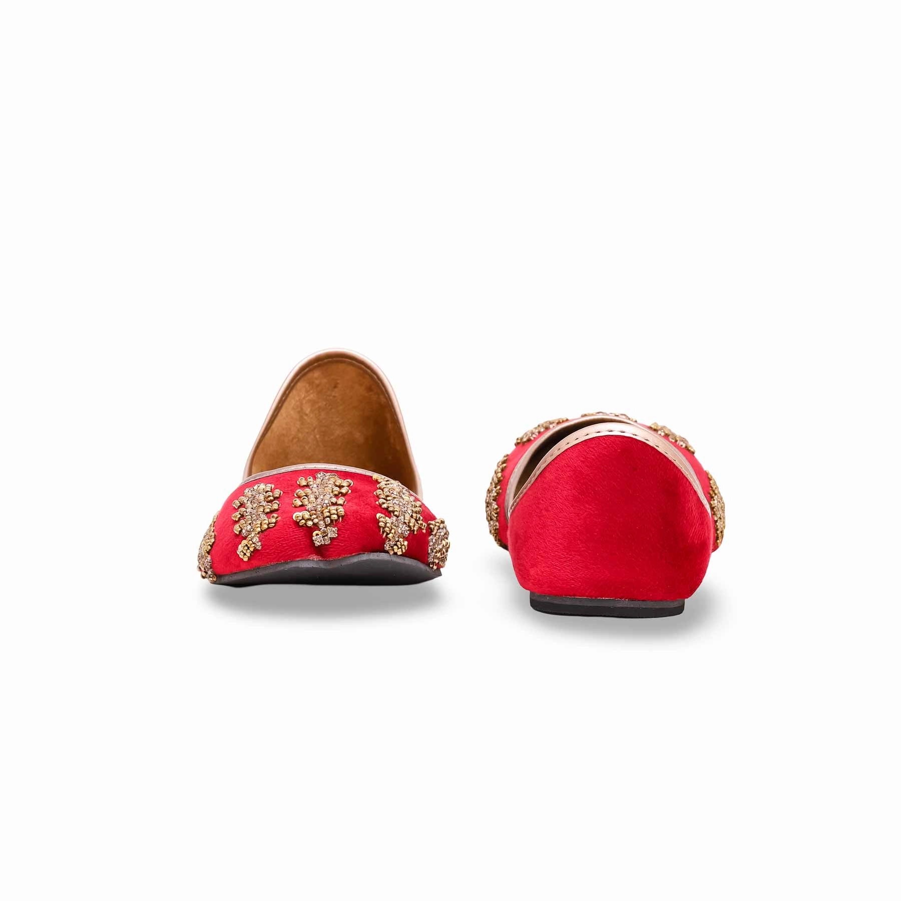 Maroon Fancy Khusa EC8469 Shoes For Flat Feet Toddler