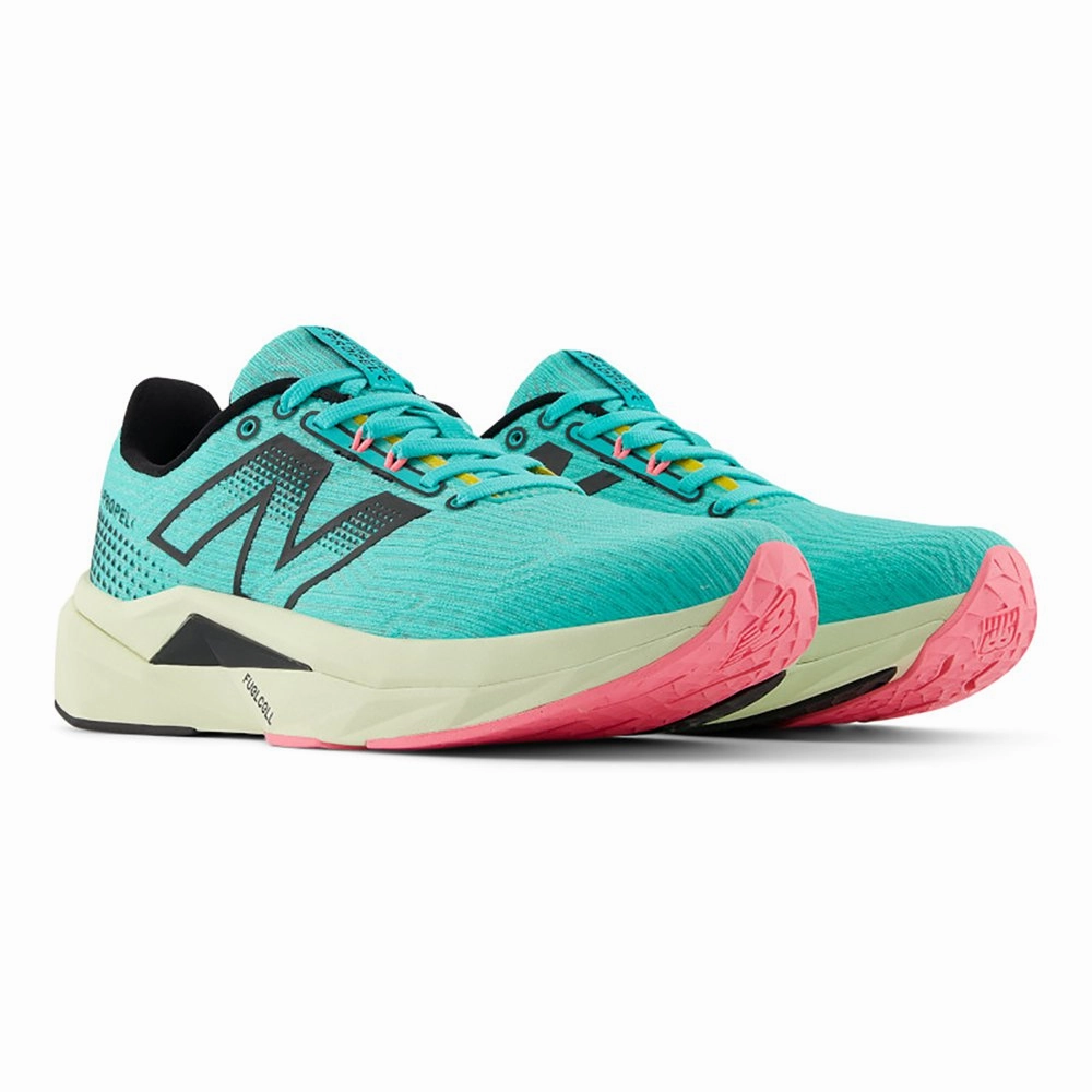 Adrenaline Gts 19 Running Shoes New Balance FuelCell Propel v5 Women's - Cyber Jade