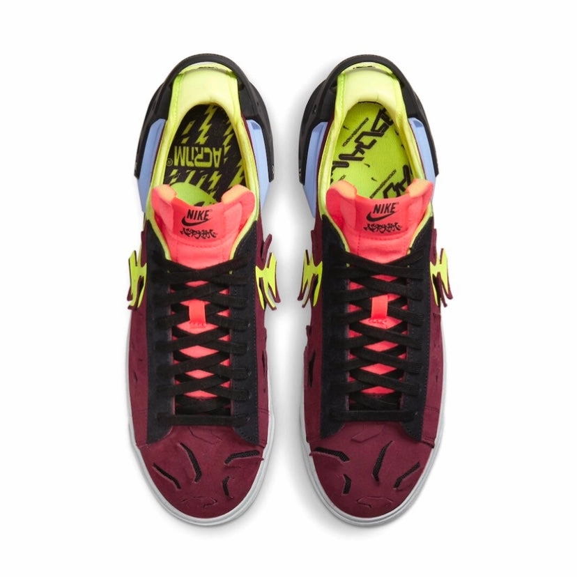 Nike Blazer Low Acronym Night Maroon Asics Fuji Trail Shoes