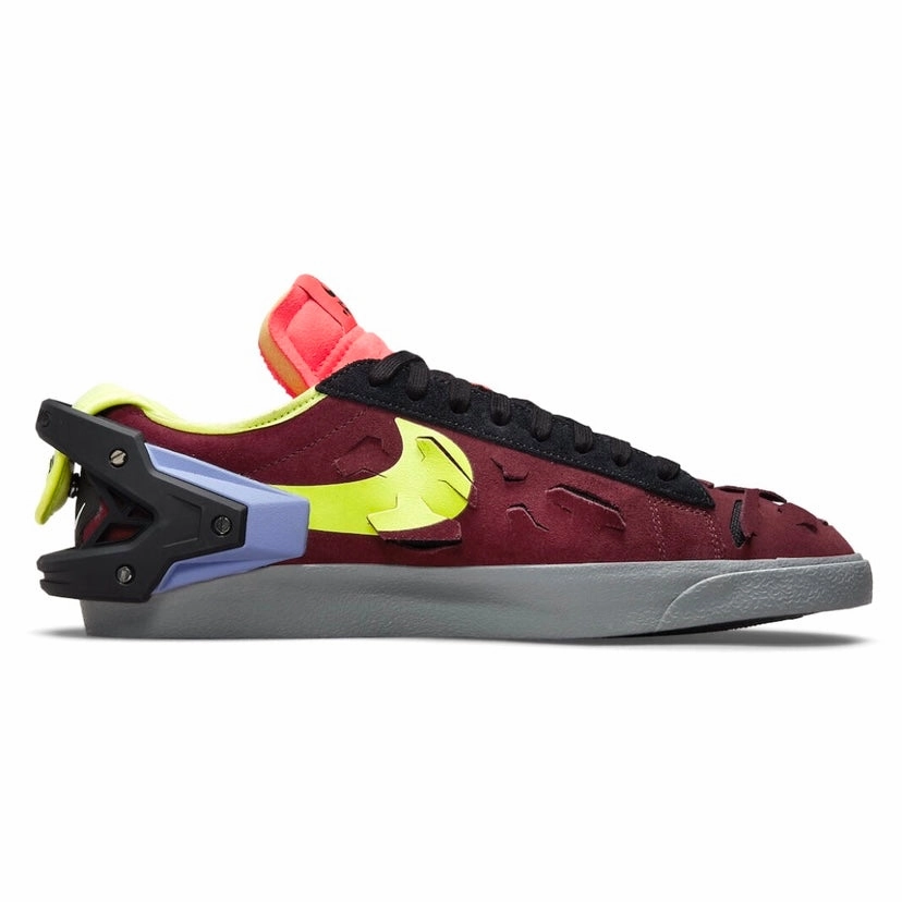 Nike Blazer Low Acronym Night Maroon Asics Shoes Style