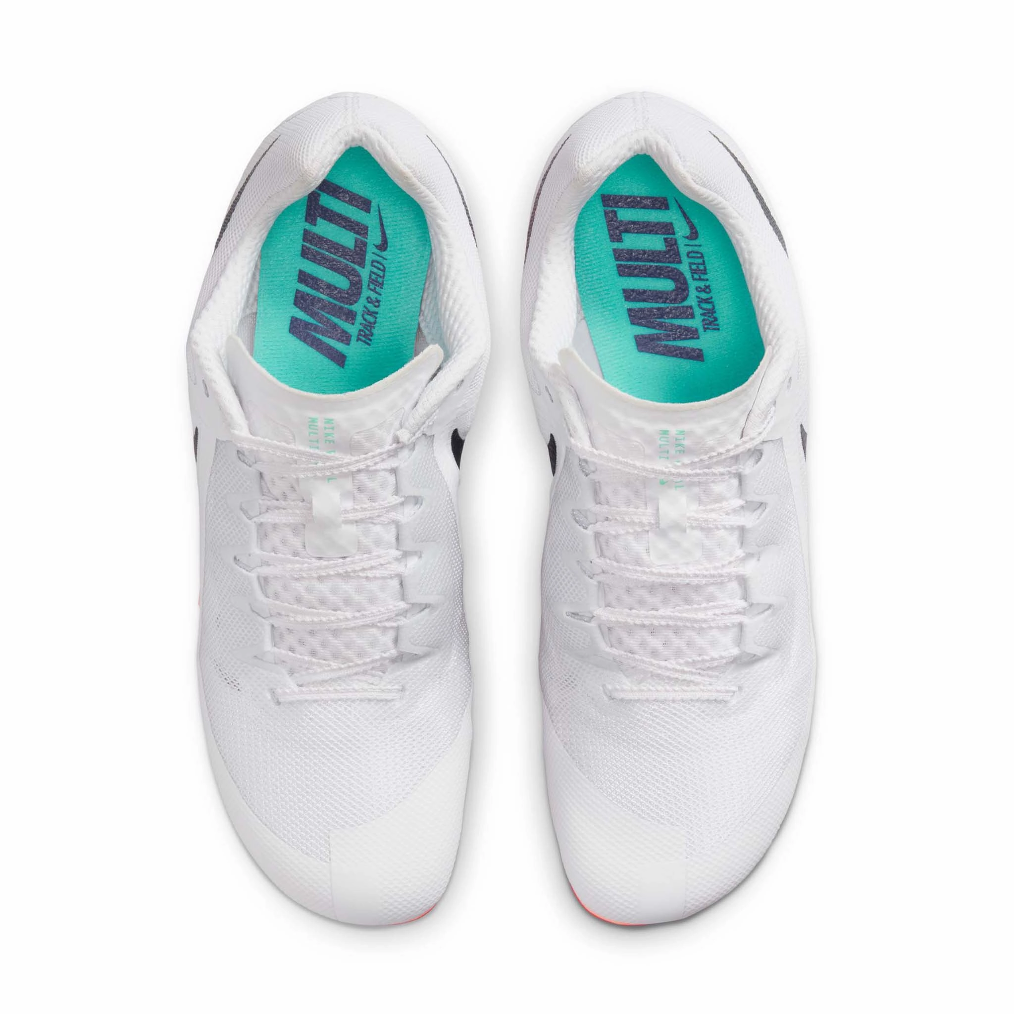 Asics Shoe Laces Length Nike | Unisex Zoom Rival Track & Field Multi-Event Spikes - White/Obsidian-Bright Crimson