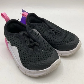 Size 4: Nike Black/White/Pink Slip-On Sneakers Asics Gel Rocket Shoes