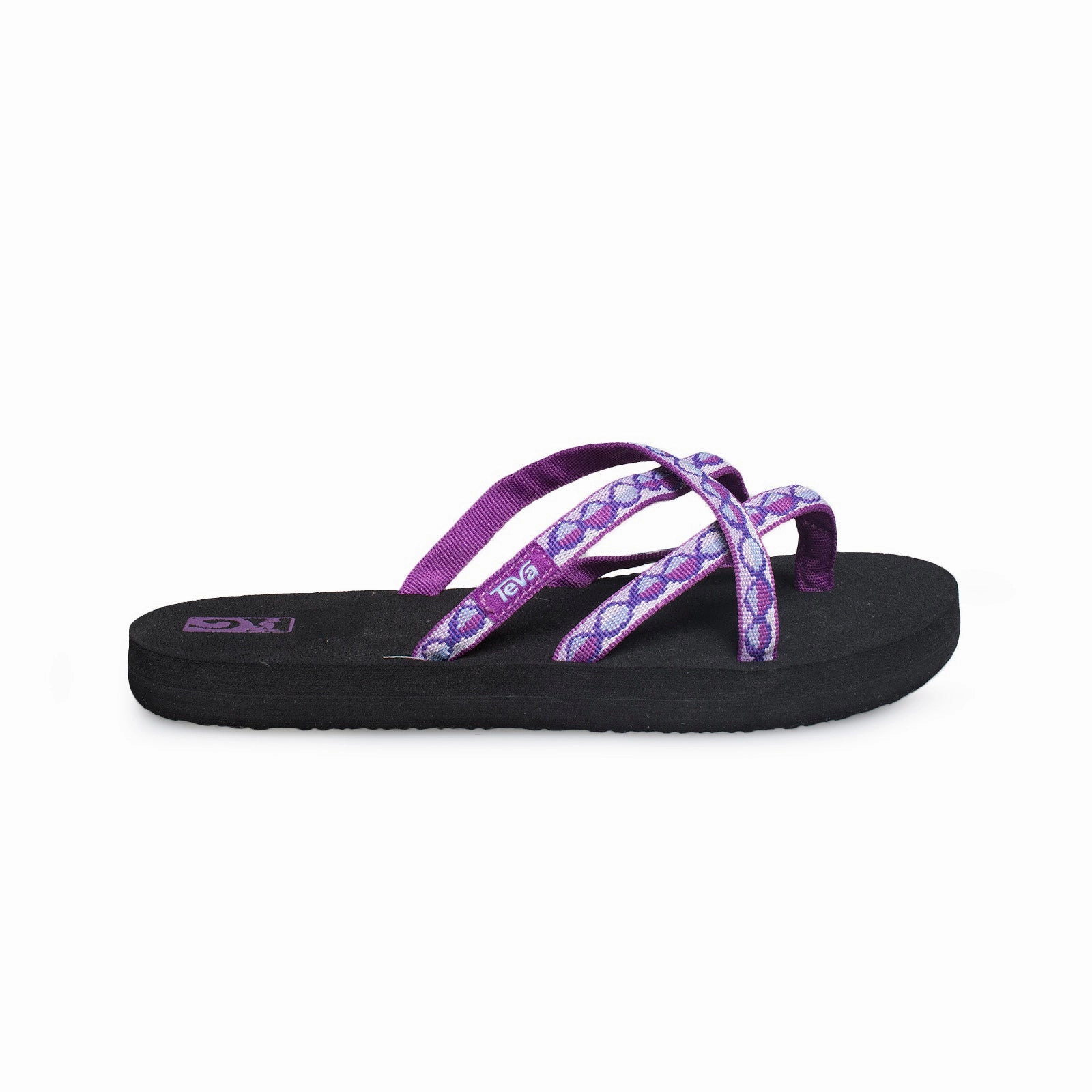 Teva Olowahu Junior Zaro Purple Flip Flops - Youth Ecoalf Flip Flops