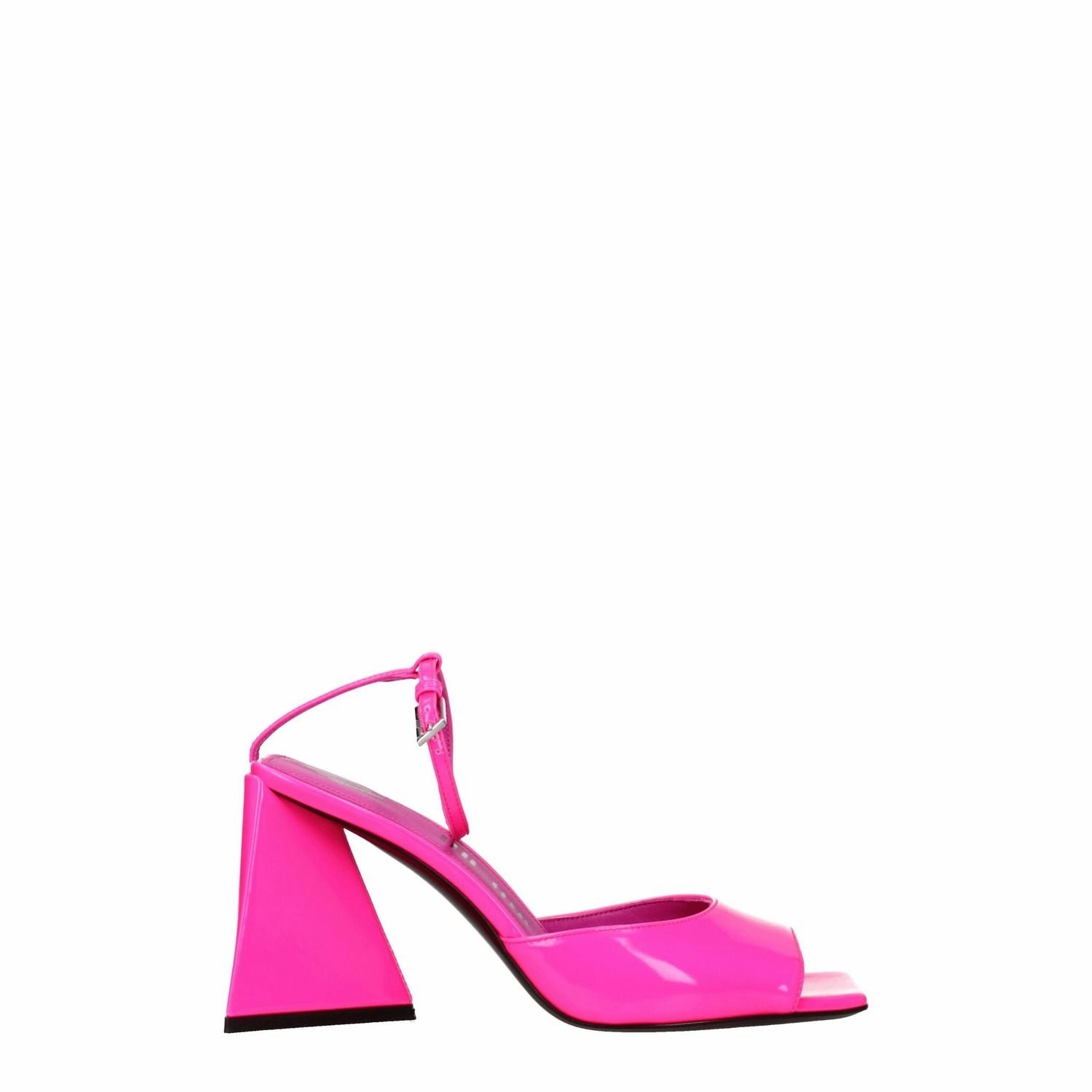 Propet Sandals The Attico Pink Leather Stiletto Heel Sandals