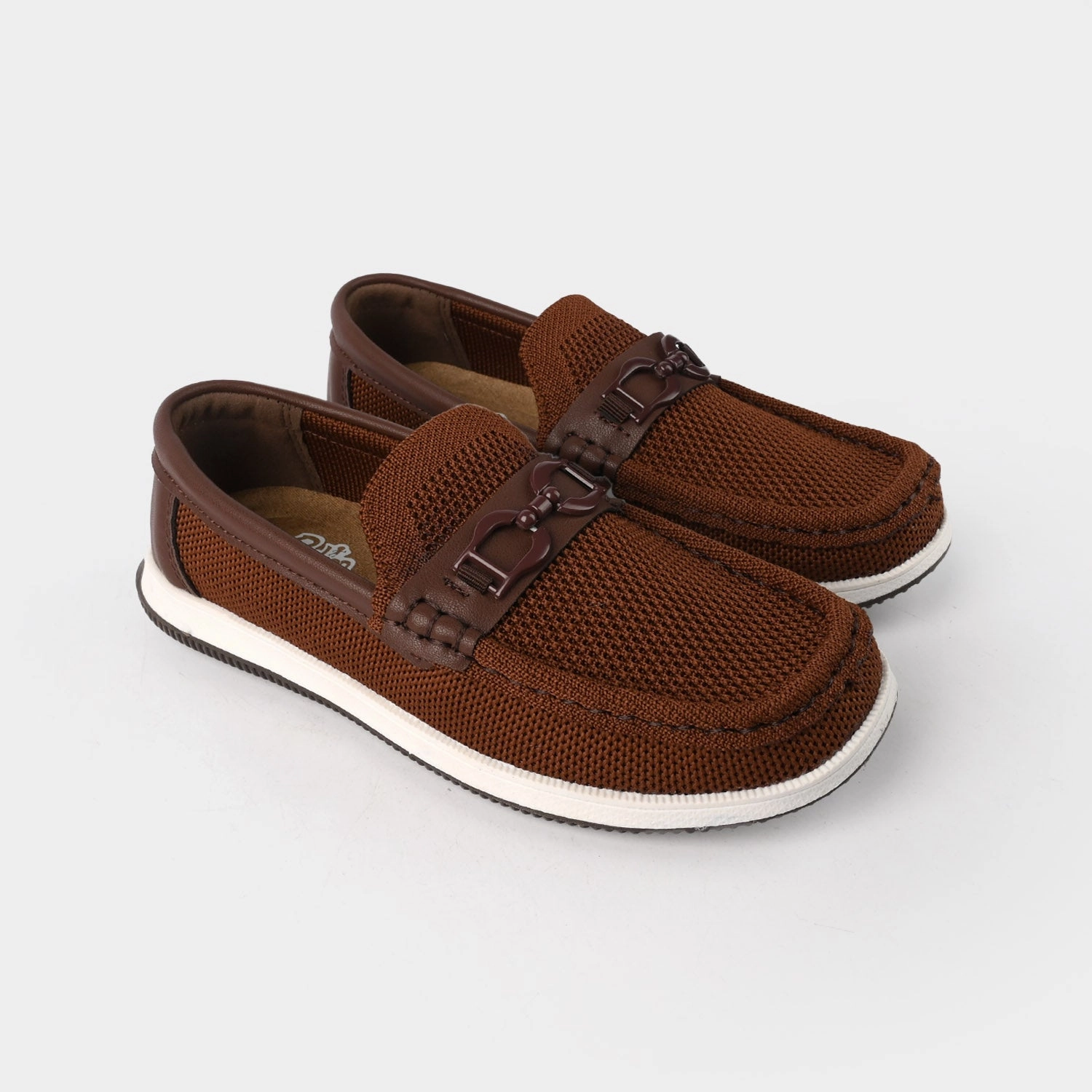 Boys Loafer BL5118-13-COFFEE Most Comfortable Dress Loafers