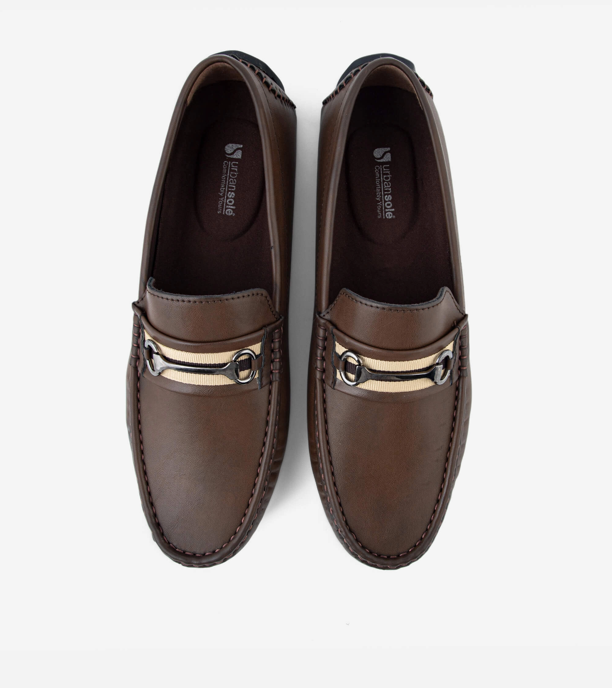 Men's Moccasins US-JK-5354 Skechers Leather Casual Shoes