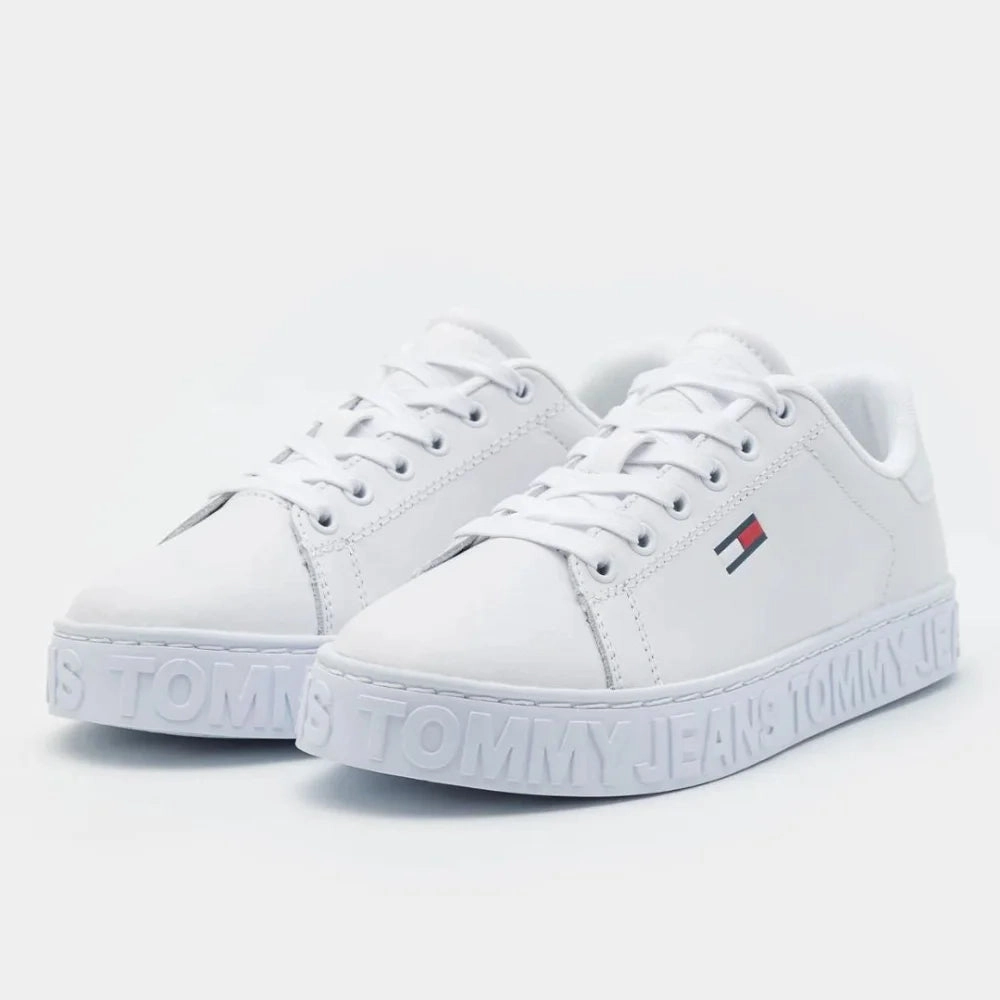 Gola Eagle Sneakers Tommy Hilfiger Jeans Cool ESS Leather Sneaker Women - WHT