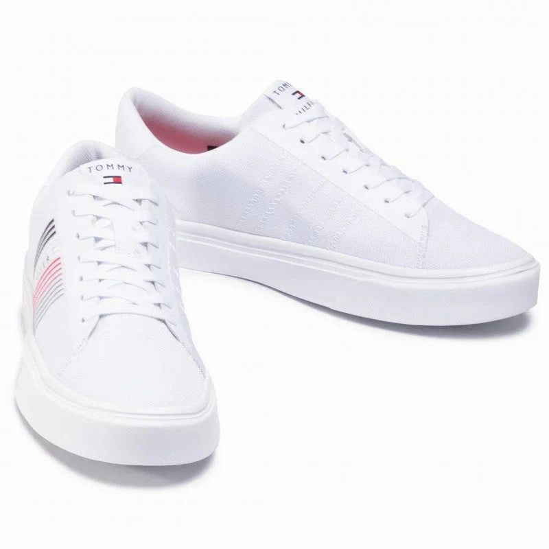 Originals Nmd R1 V2 Casual Shoes Tommy Hilfiger Lightweight Stripes Knit Sneaker - WHT