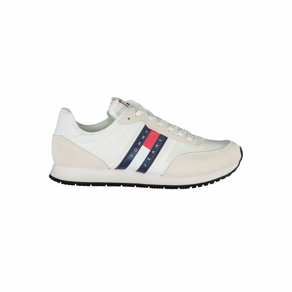 Concordia Health Plans Sneakers Program Tommy Hilfiger Sleek White Sneakers with Contrasting Details