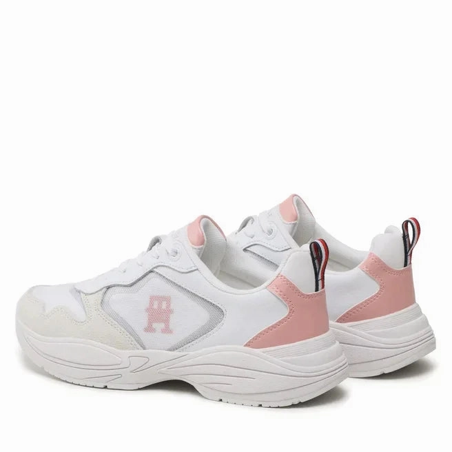 Tommy Hilfiger Sporty Th Runner Sneakers Women FW0FW06952-WHT Sneakers Wide