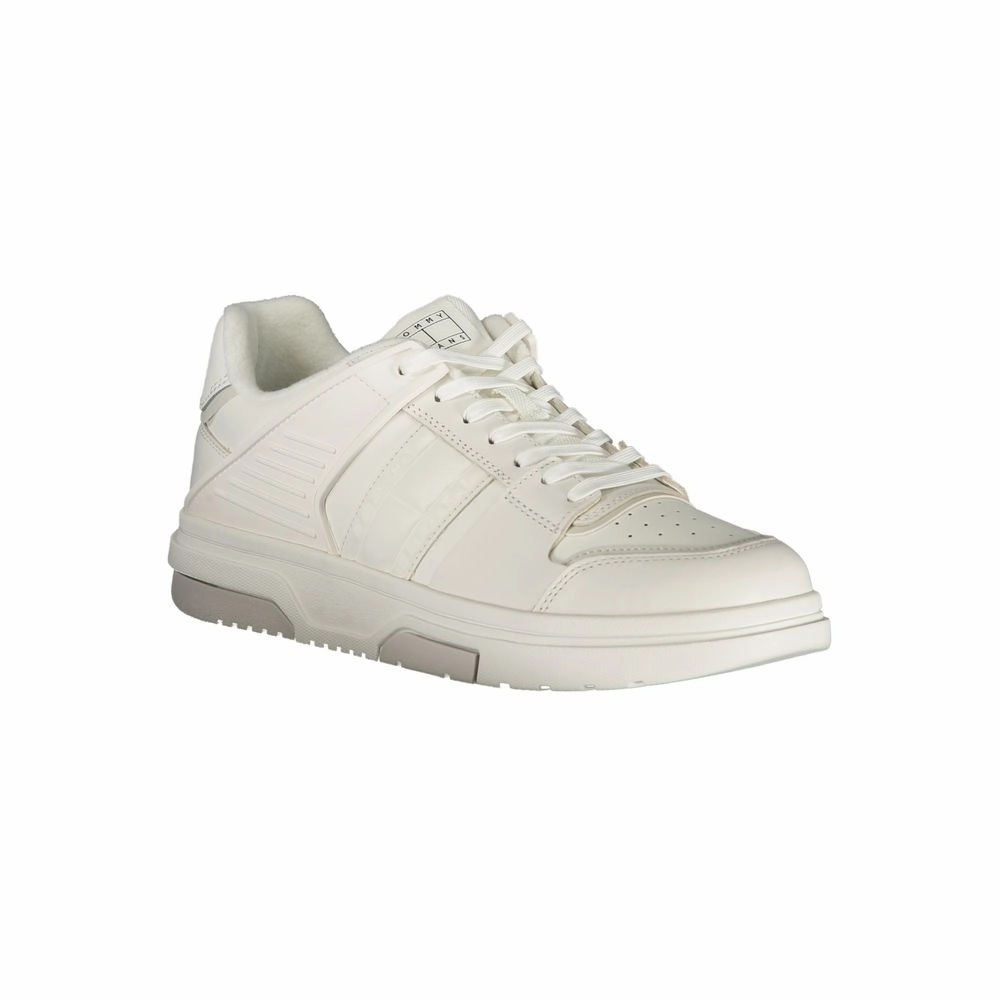 Tommy Hilfiger White Leather Men Sneaker Everlast Boxing Sneakers