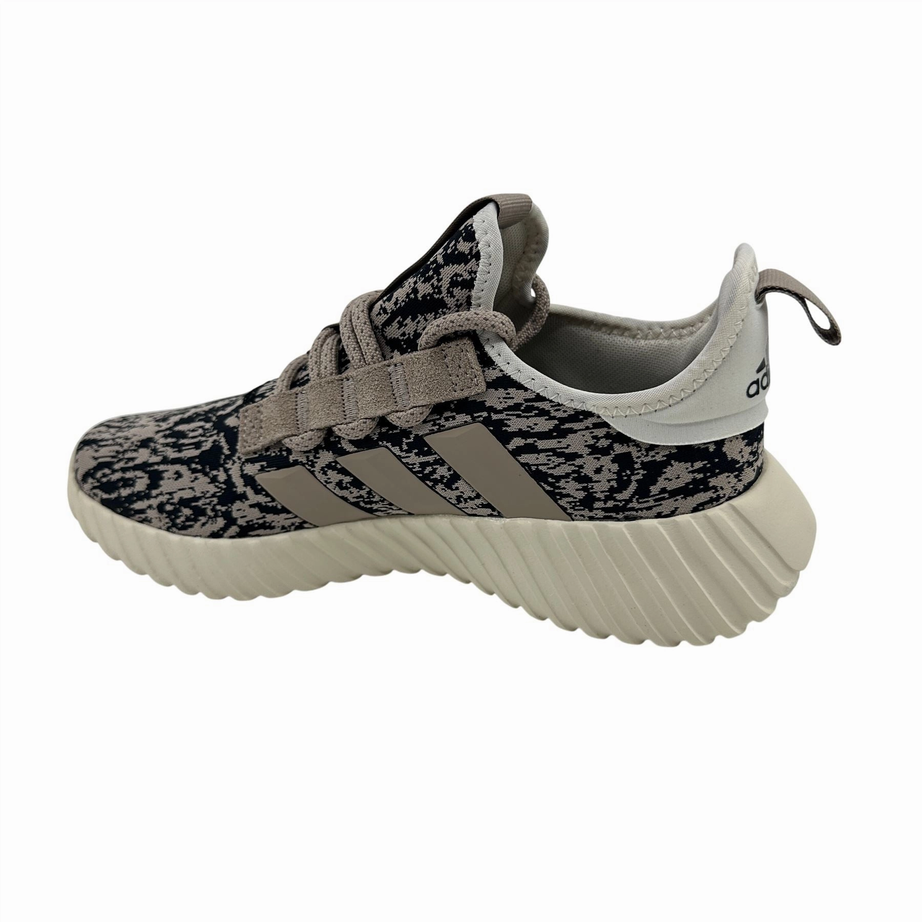 Adidas Kaptir 3.0 Grey Black Camo Mens Athletic Sneaker Shin Splints Running Shoes