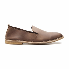 Travers, All in One Slipon - Pullup Brown | Stitch Down | Summer Classics Everyday Loafers