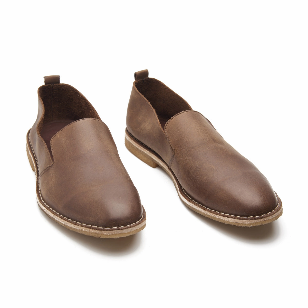 Travers, All in One Slipon - Pullup Brown | Stitch Down | Summer Classics Aerosoles Loafers Sale