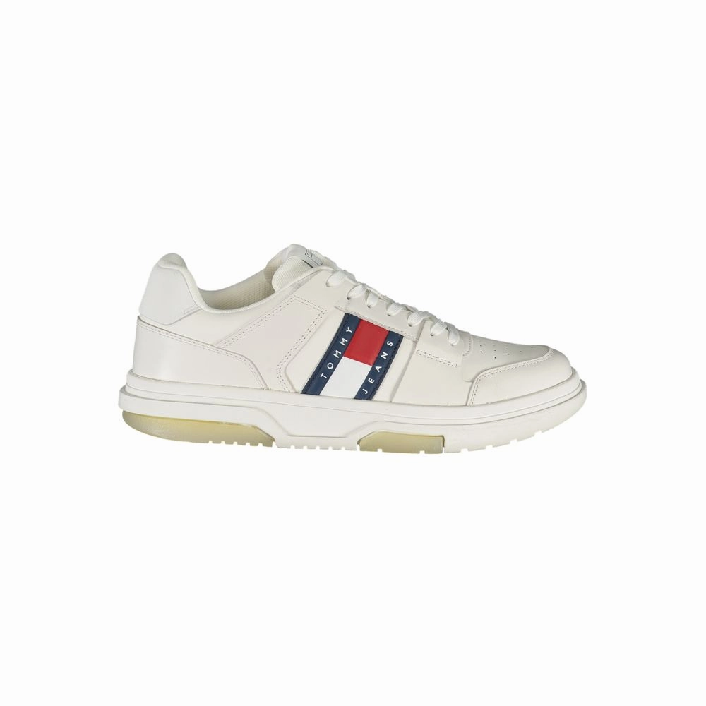 Best Comfortable Sneakers Tommy Hilfiger White Polyethylene Men Sneaker