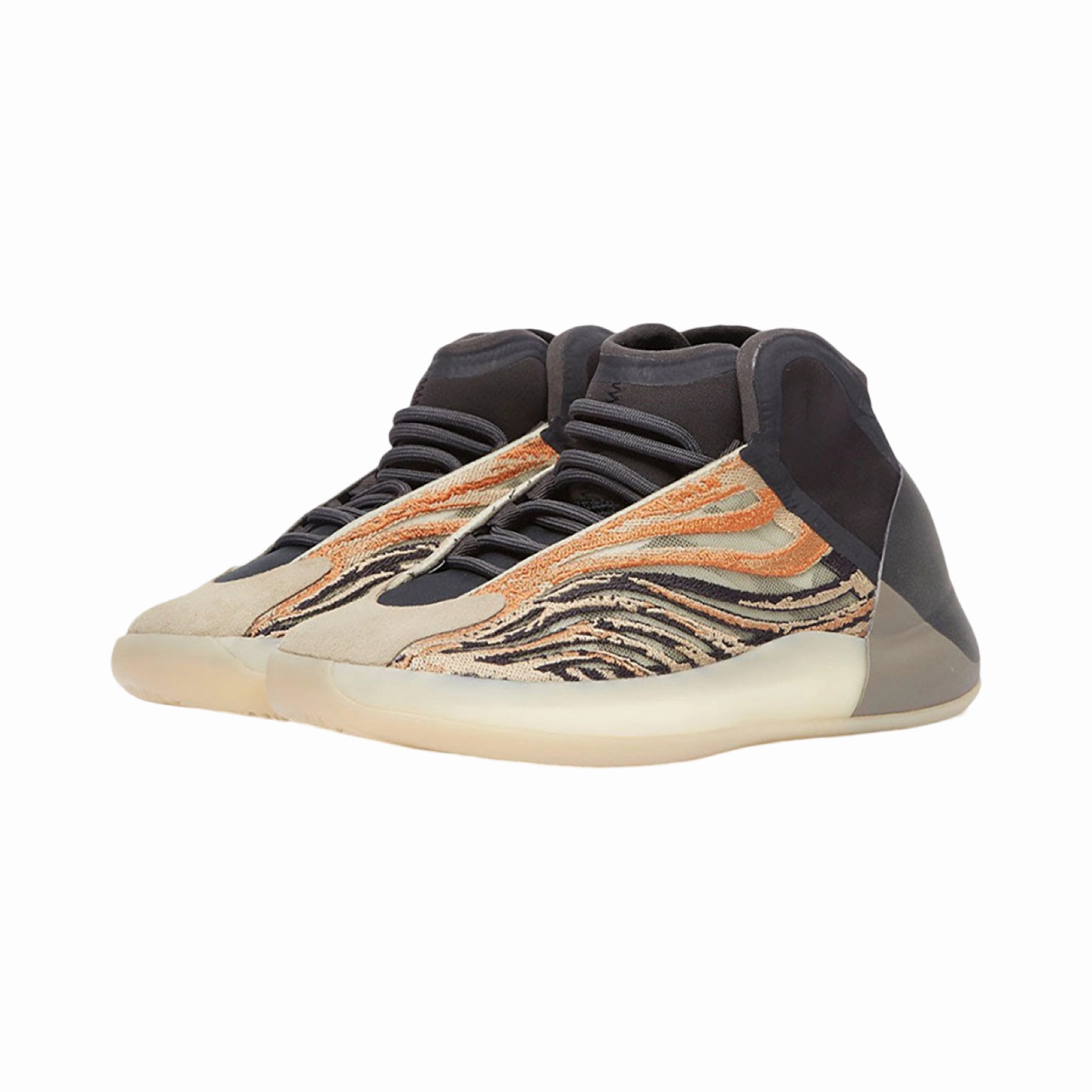 Yeezy QNTM Flash Orange by adidas Adidas Hightop Shoes