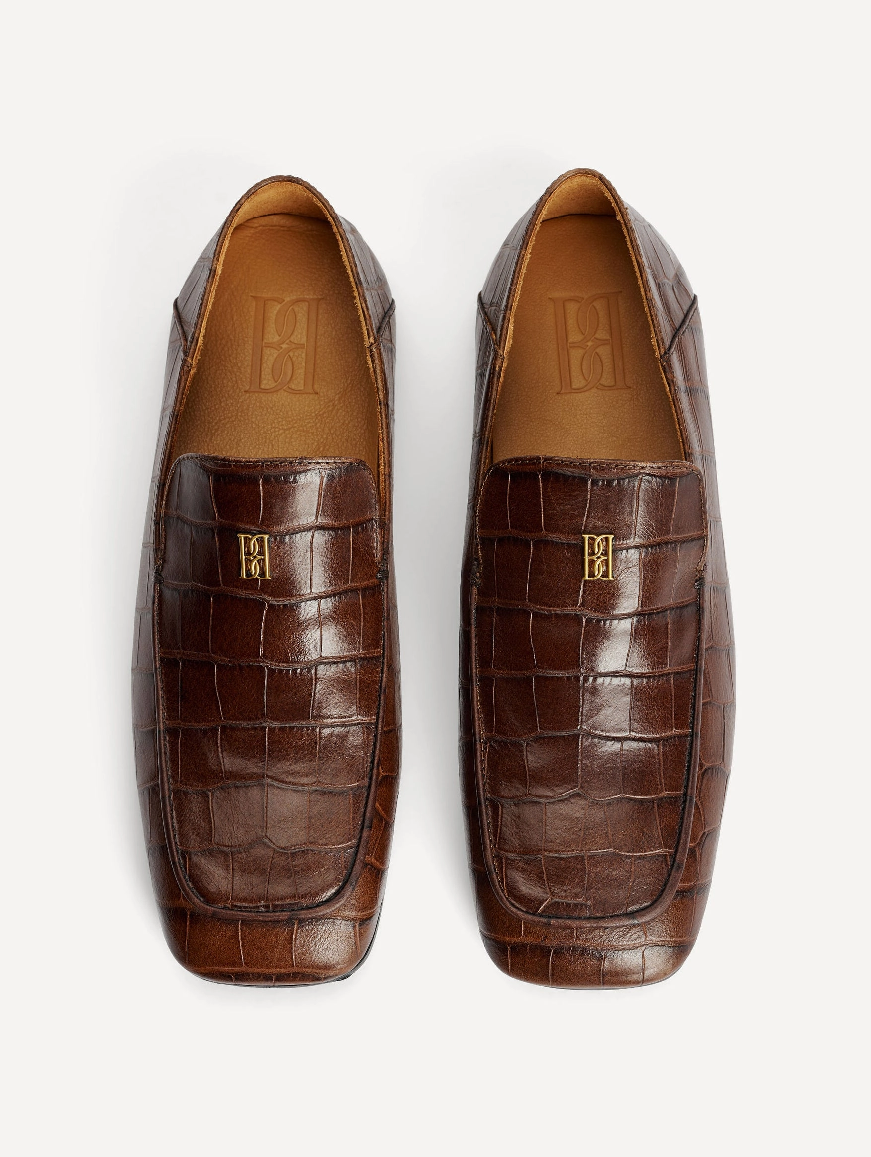 Tresina Leather Loafers in Bison J W Anderson Loafers