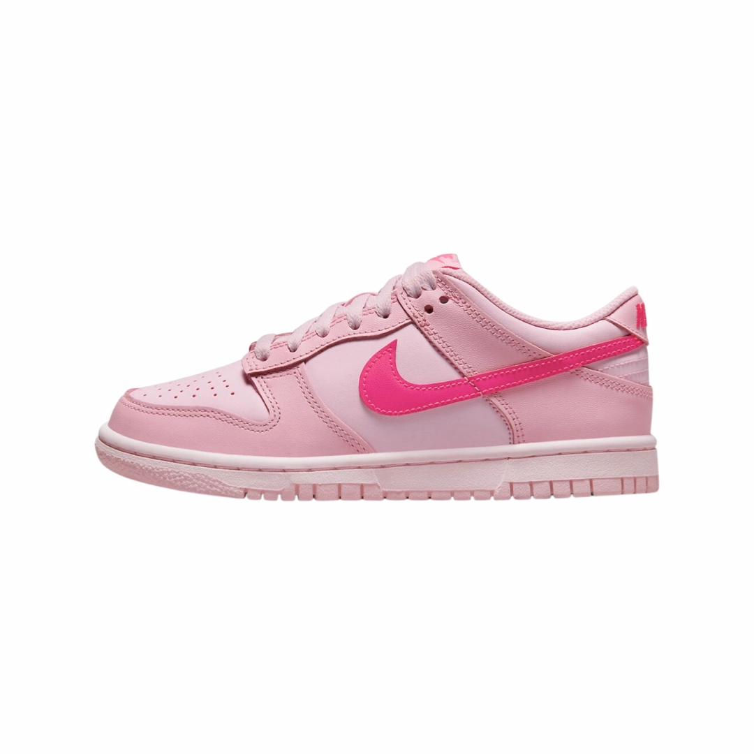 Asics Spikes Shoes Nike Dunk Low GS Triple Pink Medium Soft Pink Foam