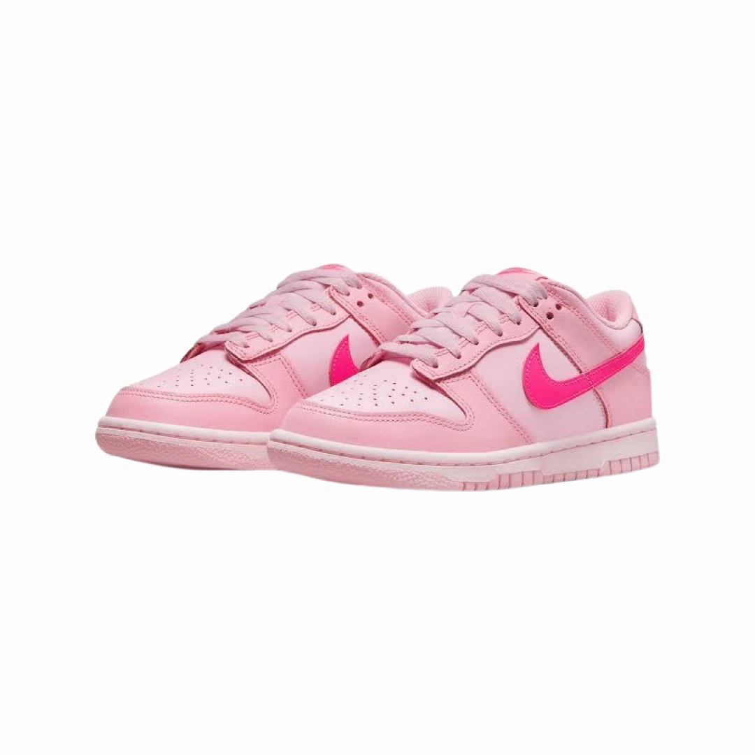 Asics Basic Running Shoes Nike Dunk Low GS Triple Pink Medium Soft Pink Foam