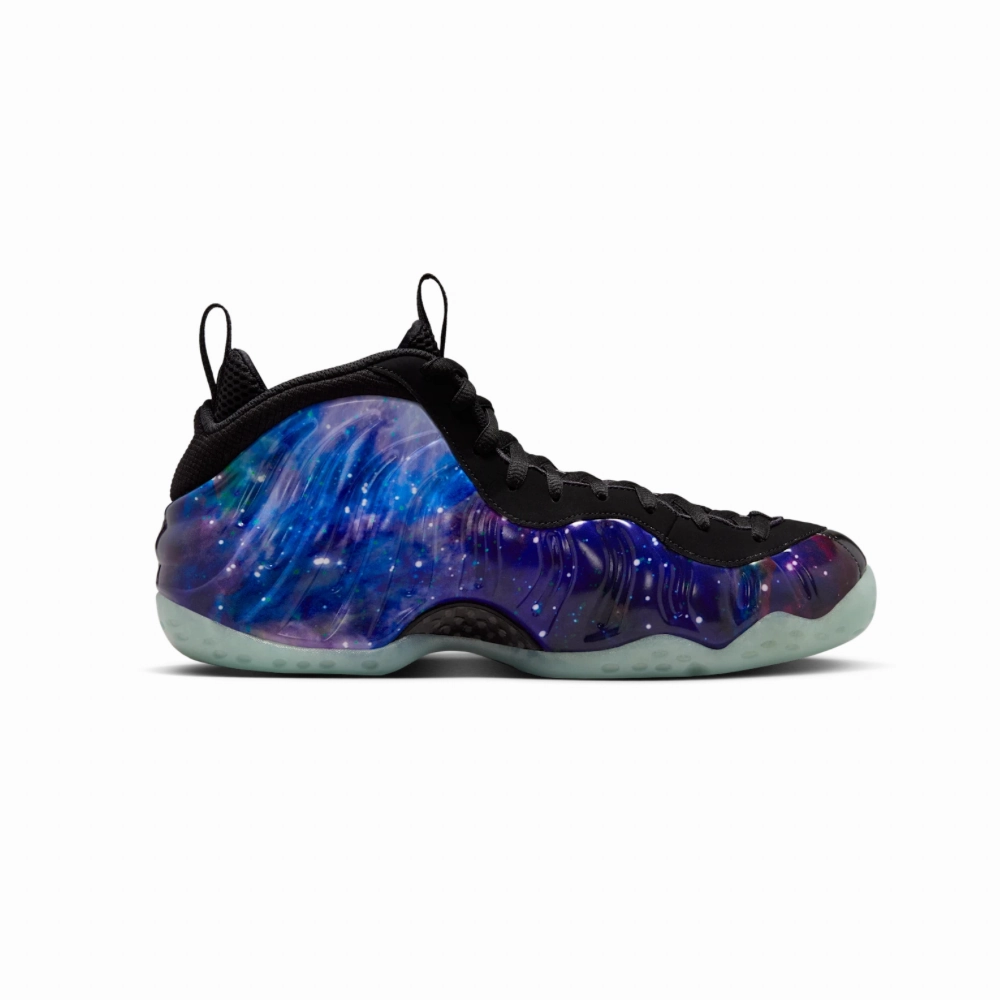 Nike Air Foamposite One Galaxy (2025) Obsidian Black Anthracite Cross Training Shoes Asics