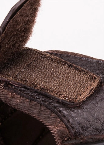 Yan Yang new summer leather sandals men Breathable leisure male non-slip sandals Baotou men sandals Sandals Saint Lucia