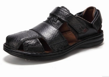 Danskin Sandals Yan Yang new summer leather sandals men Breathable leisure male non-slip sandals Baotou men sandals