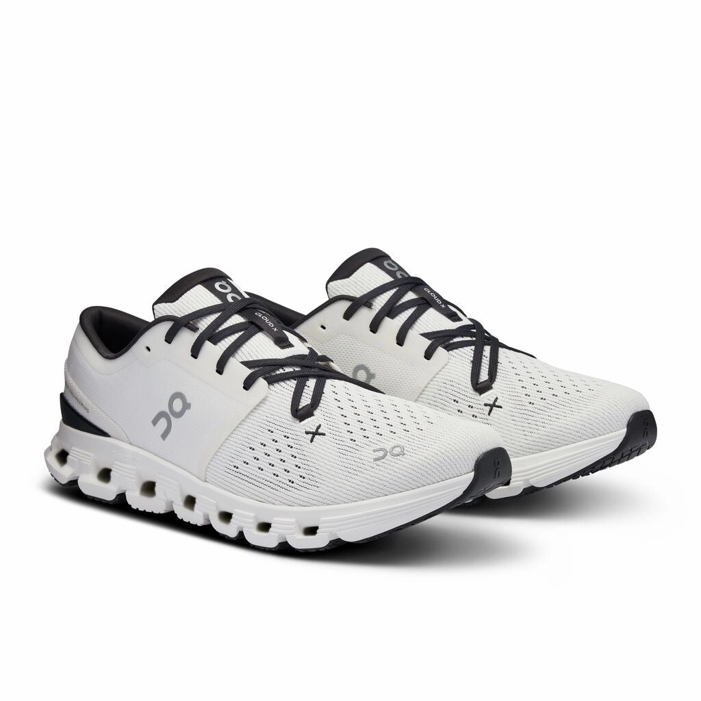 On Running Shoes Near Me 'On Running' Men's Cloud X 4 - Ivory / Black