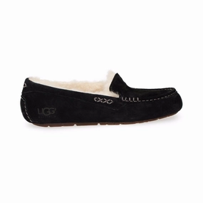 UGG Ansley Black Shoes - Women's Best Heated Slippers